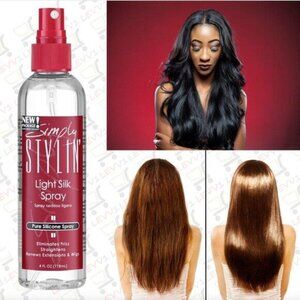 Simply Stylin' Light Silk Spray - Anti Frizz - Hair Detangler & Wig Spray